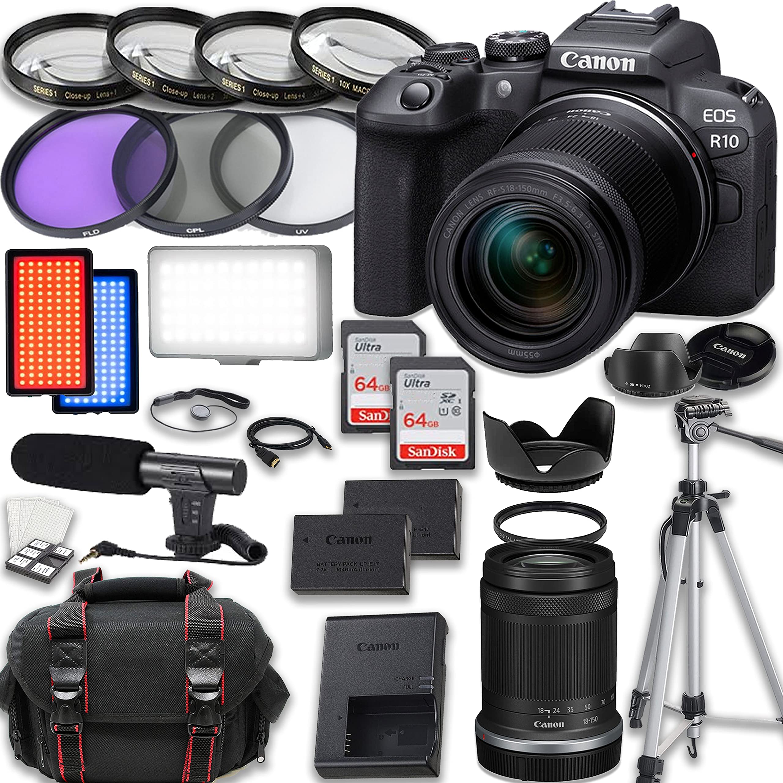 Amazon.com : Canon EOS R10 Mirrorless Camera RF-S 18-150mm
